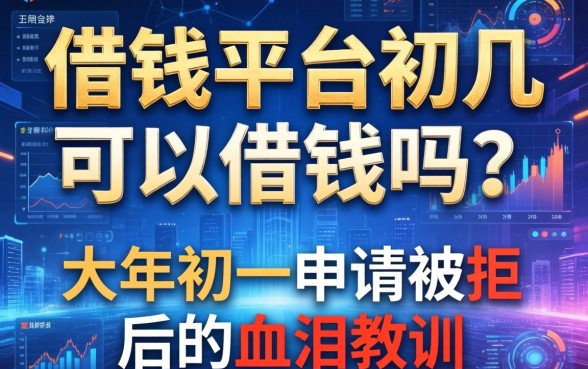 借钱平台初几可以借钱吗？大年初一申请被拒后的血泪教训