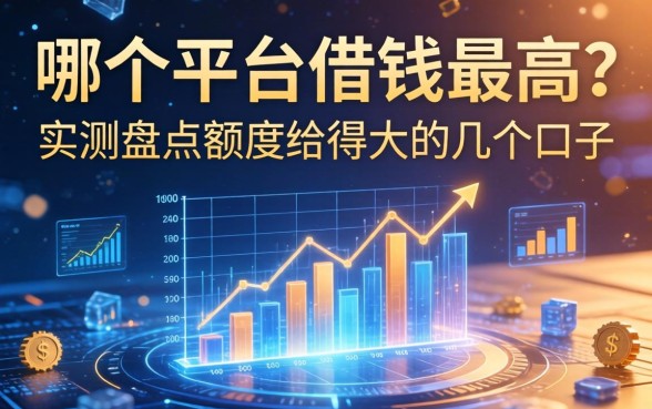 哪个平台借钱最高？实测盘点额度给得大的几个口子