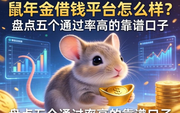 鼠年金借钱平台怎么样？盘点五个通过率高的靠谱口子
