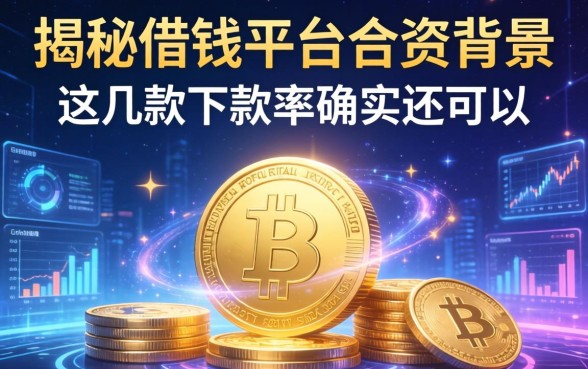 揭秘借钱平台合资背景，这几款下款率确实还可以