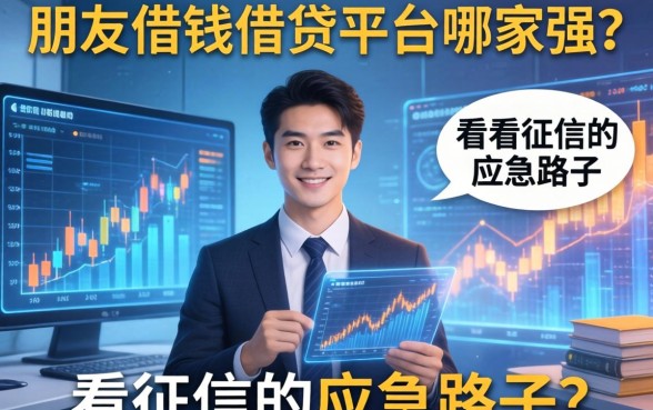朋友借钱借贷平台哪家强？分享几个不看征信的应急路子