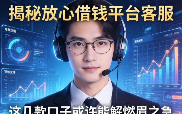 揭秘放心借钱平台客服，这几款口子或许能解燃眉之急