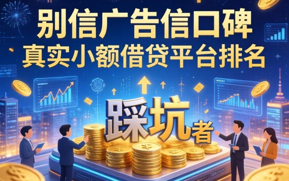 别信广告信口碑：一个踩坑者的真实小额借钱平台排名