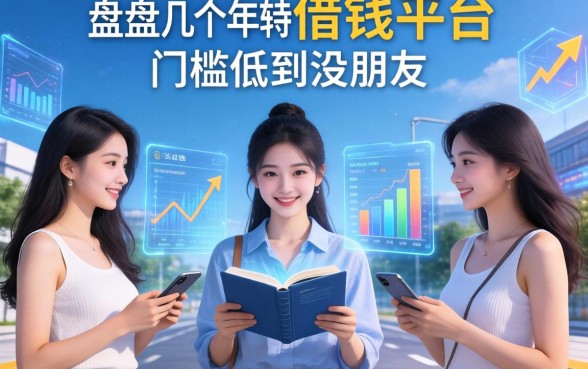 盘点几个年轻女人借钱平台，门槛低到没朋友