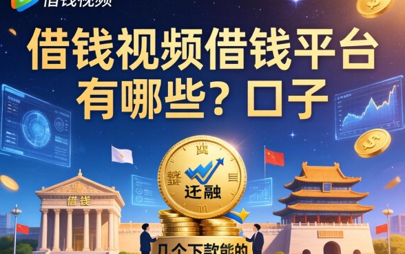 借钱视频借钱平台有哪些？整理了几个还能下款的口子