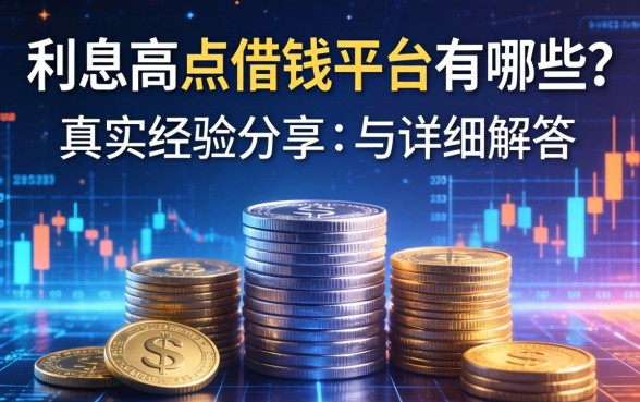 利息高点借钱平台有哪些？真实经验分享与详细解答