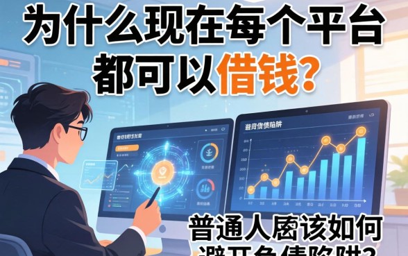 为什么现在每个平台都可以借钱?看似方便的背后,普通人该如何避开负债陷阱?