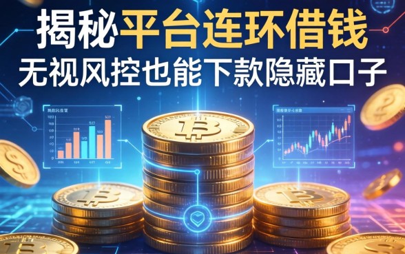 揭秘平台连环借钱：无视风控也能下款的隐藏口子