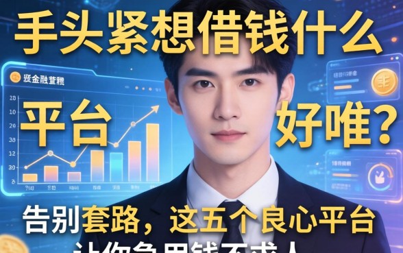 手头紧想借钱什么平台好用？告别套路，这五个良心平台让你急用钱不求人