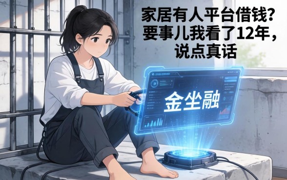 家里有人坐牢在平台借钱？这事儿我看了12年，说点真话