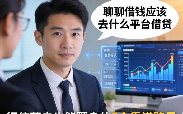 聊聊借钱应该去什么平台借钱：征信花户也能翻身的5个靠谱路子