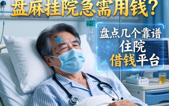 生病住院急需用钱？盘点几个靠谱的住院借钱平台