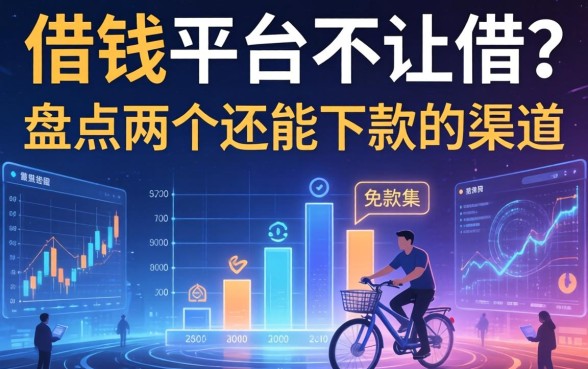 借钱平台不让借？盘点两个还能下款的渠道