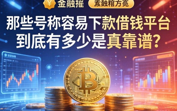 那些号称容易下款借钱平台的，到底有多少是真靠谱？