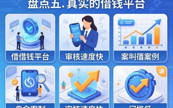 盘点五个真实的借钱平台案例，审核速度快且门槛低