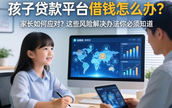 孩子贷款平台借钱怎么办？家长如何应对？这些风险和解决办法你必须知道