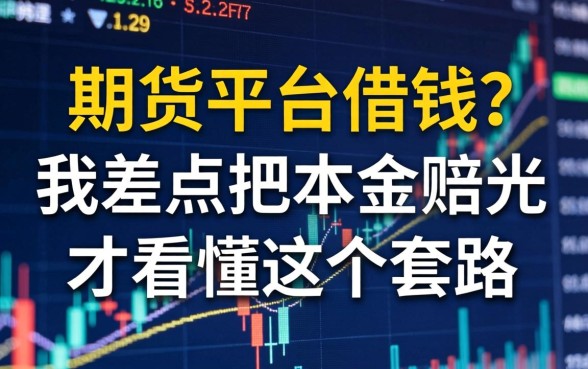 在期货平台借钱？我差点把本金赔光才看懂这个套路