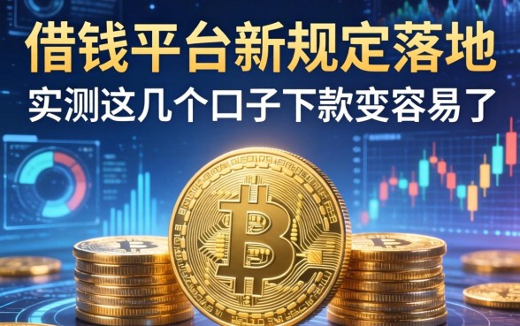 借钱平台新规定落地，实测这几个口子下款变容易了