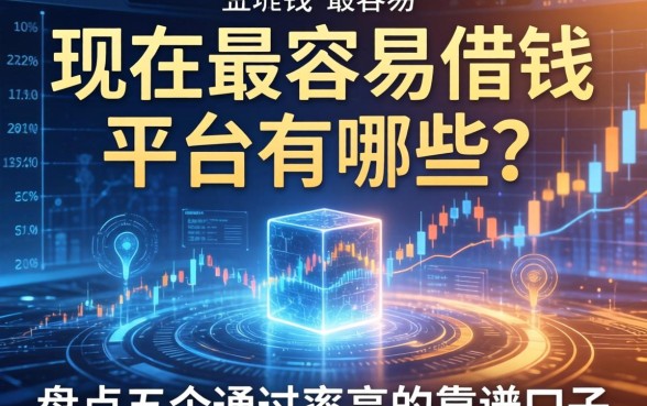 现在最容易借钱的平台有哪些？盘点五个通过率高的靠谱口子