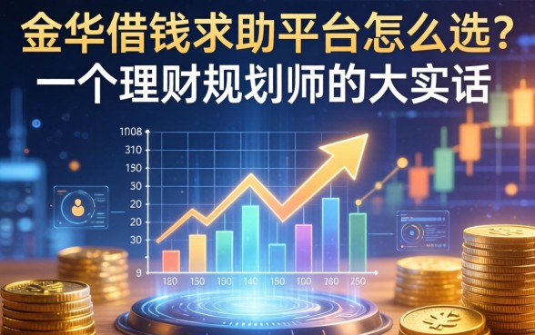 金华借钱求助平台怎么选？一个理财规划师的大实话