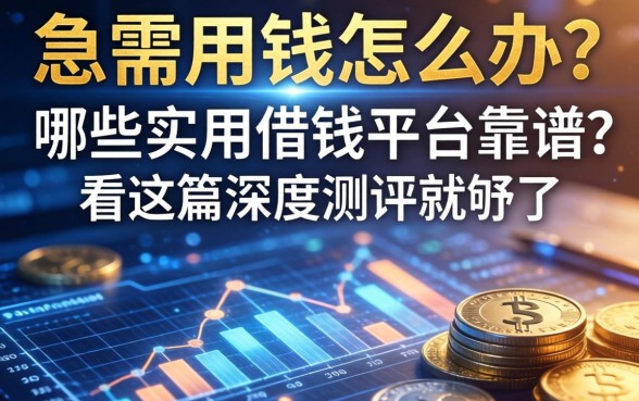 急需用钱怎么办？哪些实用借钱平台靠谱？看这篇深度测评就够了