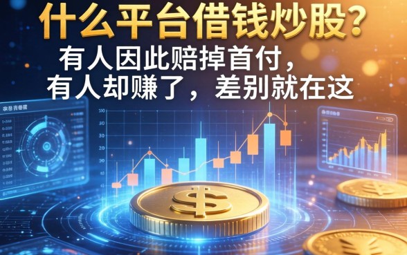什么平台借钱炒股？有人因此赔掉首付，有人却赚了，差别就在这