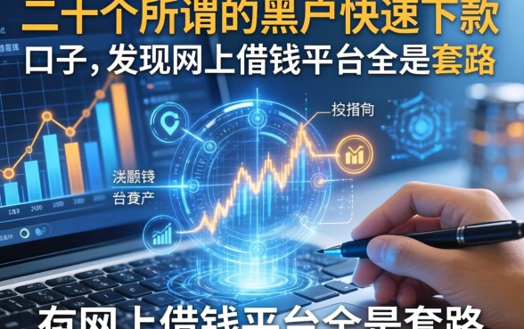 我翻了二十个所谓的黑户快速下款的口子，发现网上借钱平台全是套路