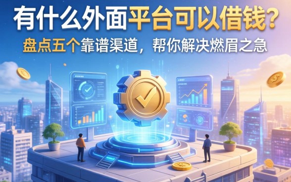 有什么外面平台可以借钱？盘点五个靠谱渠道，帮你解决燃眉之急