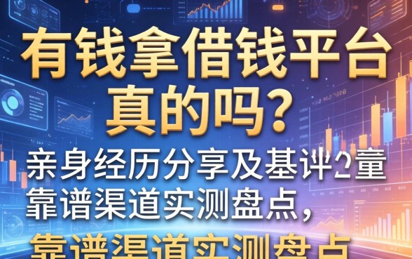 有钱拿借钱平台真的吗？亲身经历分享及靠谱渠道实测盘点