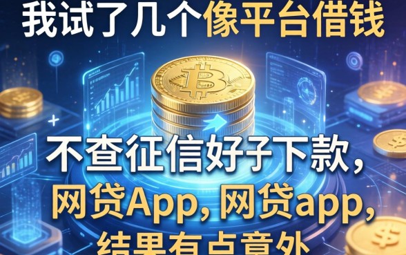 我试了几个像平台借钱和不查征信好下款的网贷app，结果有点意外