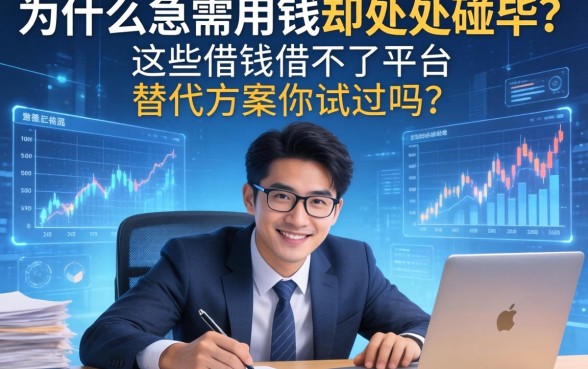 为什么急需用钱却处处碰壁？这些借钱借不了平台的替代方案你试过吗？