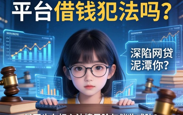 平台借钱犯法吗？深陷网贷泥潭的你，是否也在担心法律风险与催收威胁？
