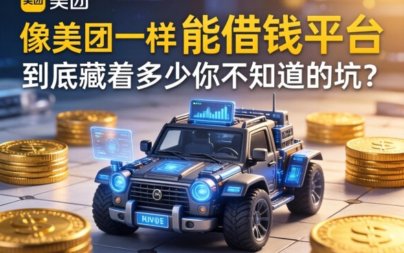 像美团一样能借钱的平台，到底藏着多少你不知道的坑？