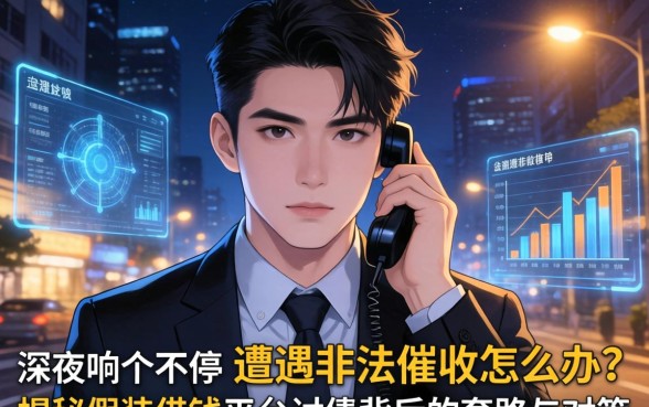 深夜电话响个不停？遭遇非法催收怎么办？揭秘假装借钱平台讨债背后的套路与对策