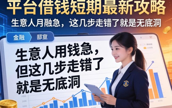 平台借钱短期最新攻略：生意人用钱急，但这几步走错了就是无底洞