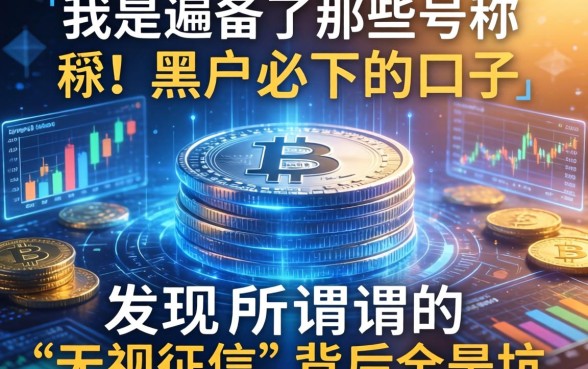 我翻遍了那些号称黑户必下的口子，发现所谓的“无视征信”背后全是坑
