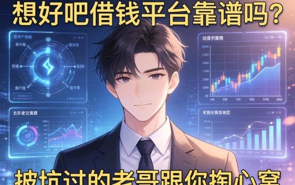 想好吧借钱平台靠谱吗？一个被坑过的老哥跟你掏心窝