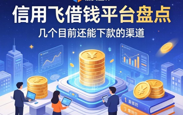 信用飞借钱平台盘点：整理了几个目前还能下款的渠道