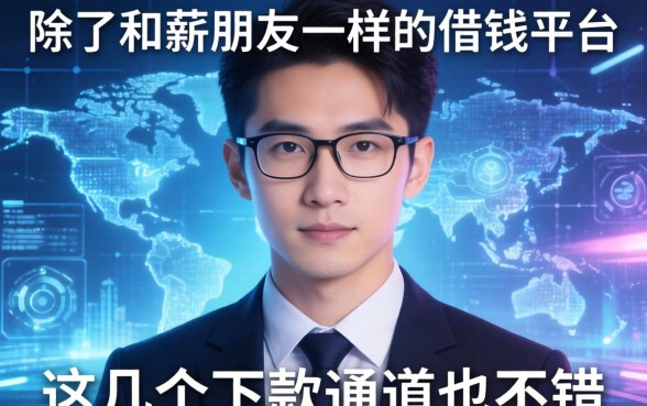 除了和薪朋友一样的借钱平台，这几个下款通道也不错