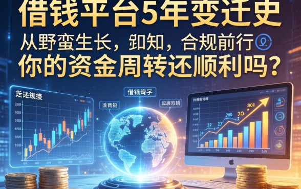 借钱平台5年变迁史：从野蛮生长到合规前行，你的资金周转还顺利吗？