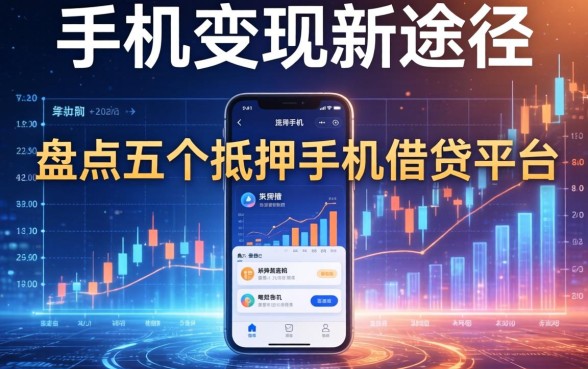手机变现新途径：盘点五个抵押手机借钱平台