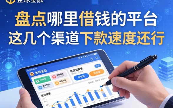盘点哪里借钱的平台，这几个渠道下款速度还行