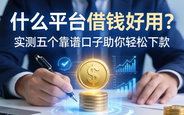 什么平台借钱好用？实测五个靠谱口子助你轻松下款