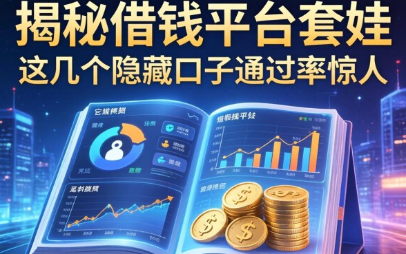 揭秘借钱平台套娃，这几个隐藏口子通过率惊人