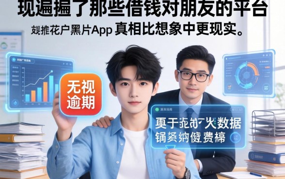 我翻遍了那些借钱给朋友的平台,发现无视逾期大数据花户黑户app的真相比想象中更现实