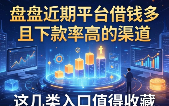 盘点近期平台借钱多且下款率高的渠道，这几类入口值得收藏