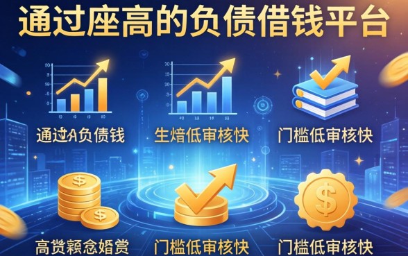 盘点五个通过率高的负债借钱平台，门槛低审核快
