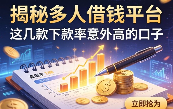 揭秘多人借钱平台：这几款下款率意外高的口子