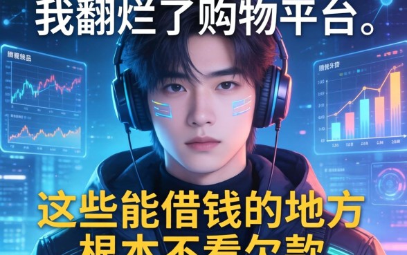 我翻烂了购物平台，发现这些能借钱的地方根本不看欠款