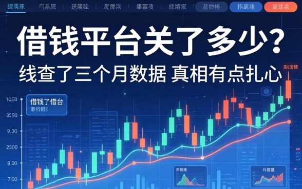 借钱平台关了多少？我查了三个月数据，真相有点扎心